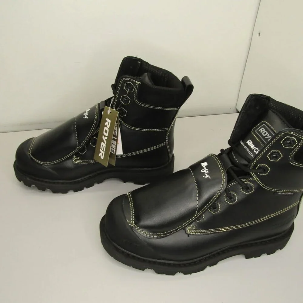 NEW ROYER 8501FLX REALFLEX METATARSAL PROTECTOR, KEVLAR MEN'S BOOT SIZE 10